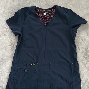 Koi Basics scrub top